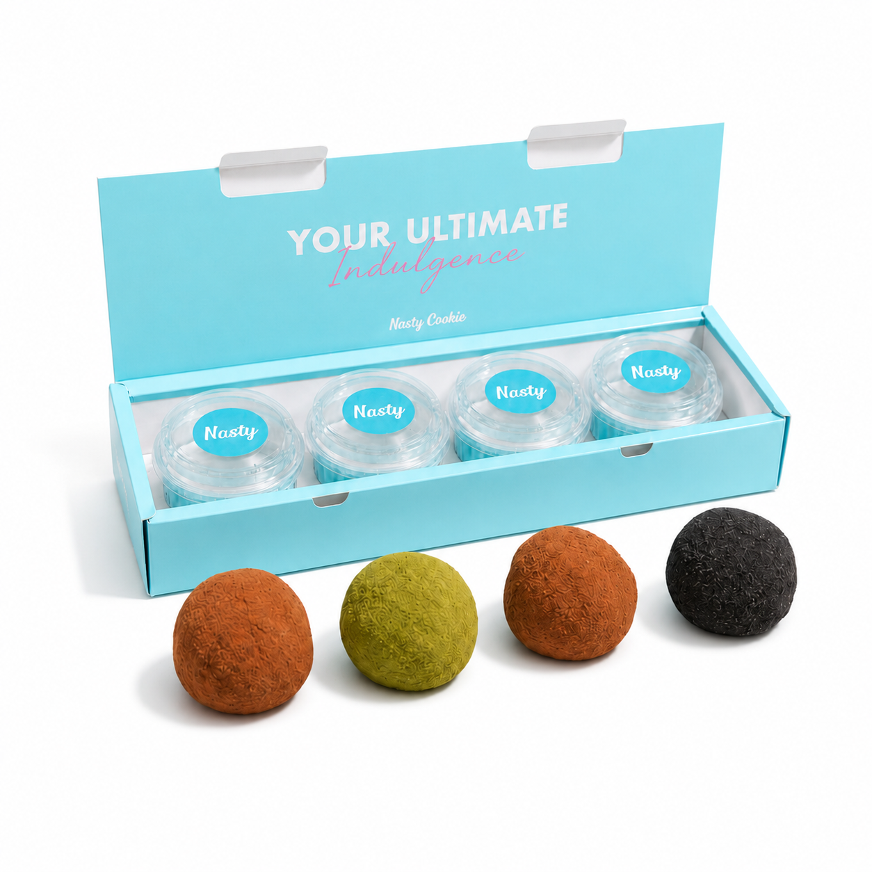 DUBAI CHEWY COOKIE (Box of 4) – Nasty Cookie DUBAI CHEWY COOKIE (Box of 4) – Nasty Cookie